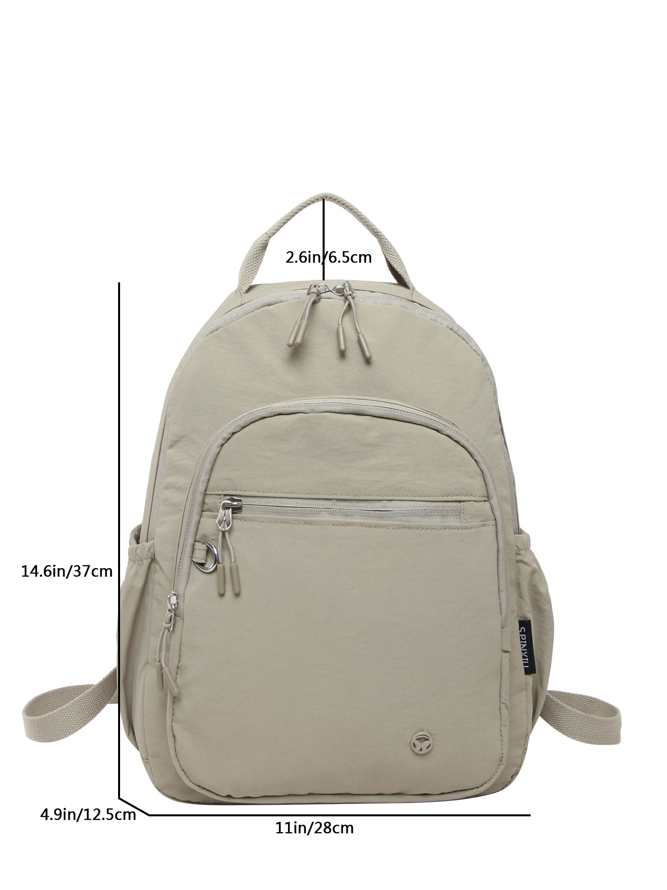 现货外贸跨境大容量轻便多隔层女士休闲百搭防泼水学生双肩包学生详情2