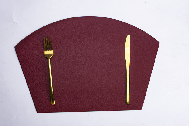 压边PVC皮革餐垫防水防油免洗咖啡垫餐桌隔热垫高级感餐具垫批发详情12