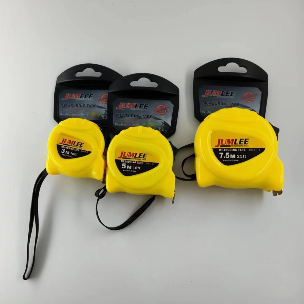 6001 steel tape measure, high-precision anti-drop stainless steel tape measure 3M, 5m, 7.5m thickened wear-resistant and anti-drop meter measure box pic 5