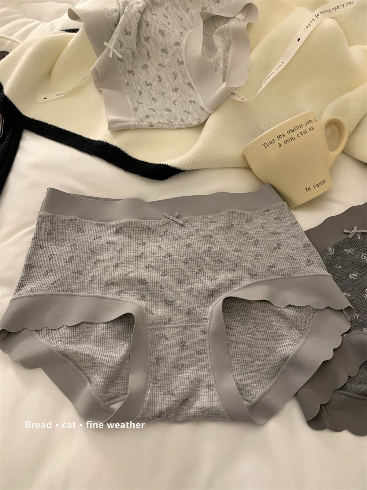 无痕内裤女生纯棉全棉抗菌裆2025新款女士秋冬薄款透气女款三角裤详情5