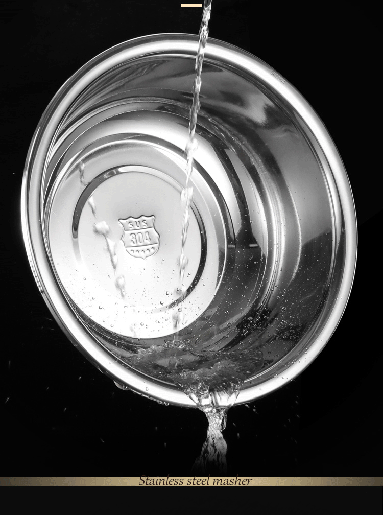 食品级304深斗盆圆型大盆洗菜盆大尺寸商用斗盆不锈钢盆反边斗盆详情15