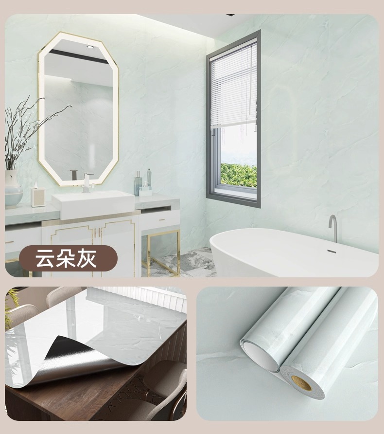 大理石厨房防油贴纸耐高温瓷砖墙贴油烟机橱柜灶台防水防油自粘详情22