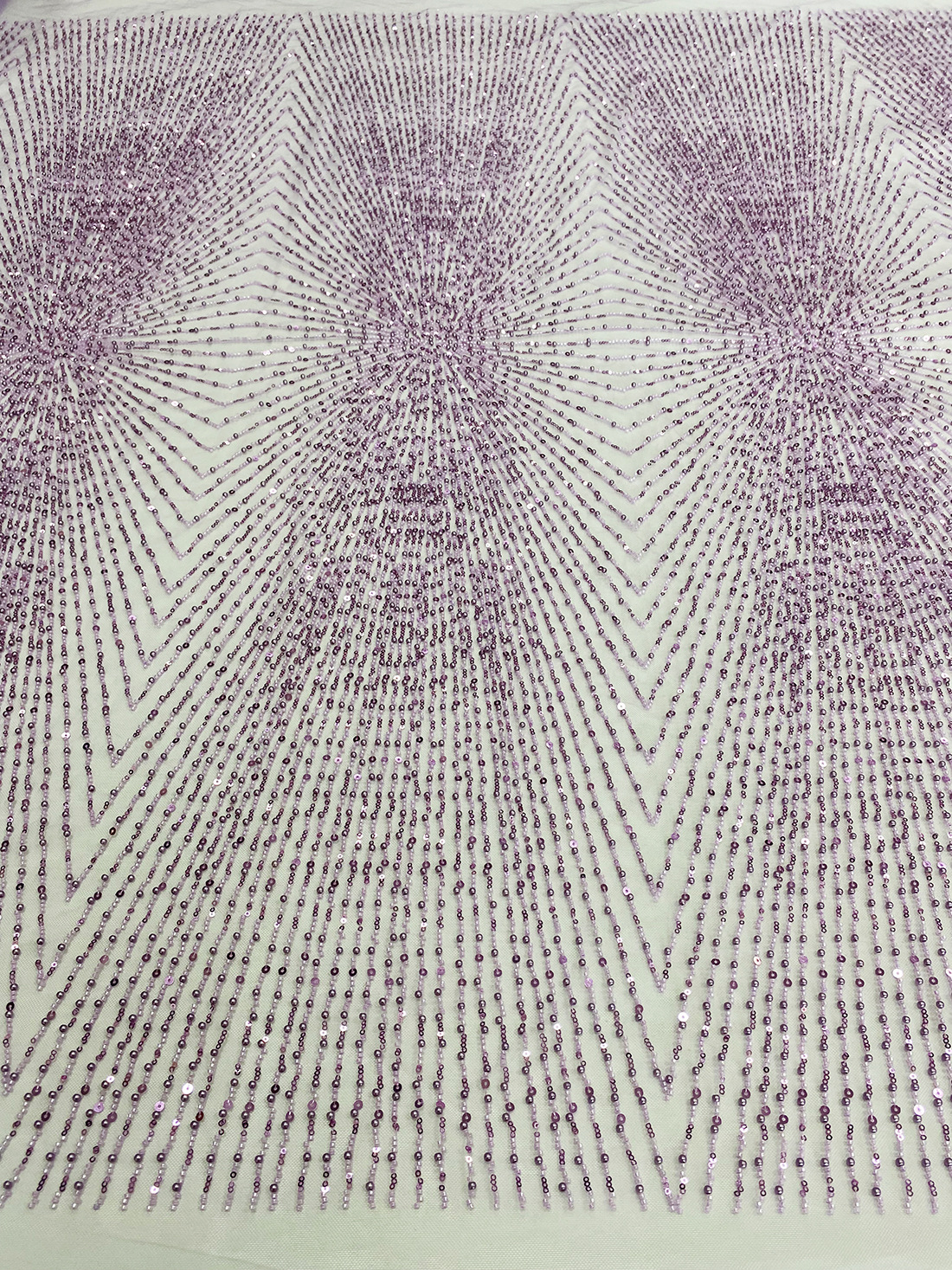 Embroidery ERylace, a fabric for wedding gowns and evening gowns with tube, bead, sequin, mesh fabric and lace embroidery, is in stock at the factory pic 6