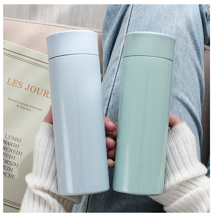 简约保温杯女精致不锈钢水杯学生便携清新韩版森系杯子ins原宿风详情10