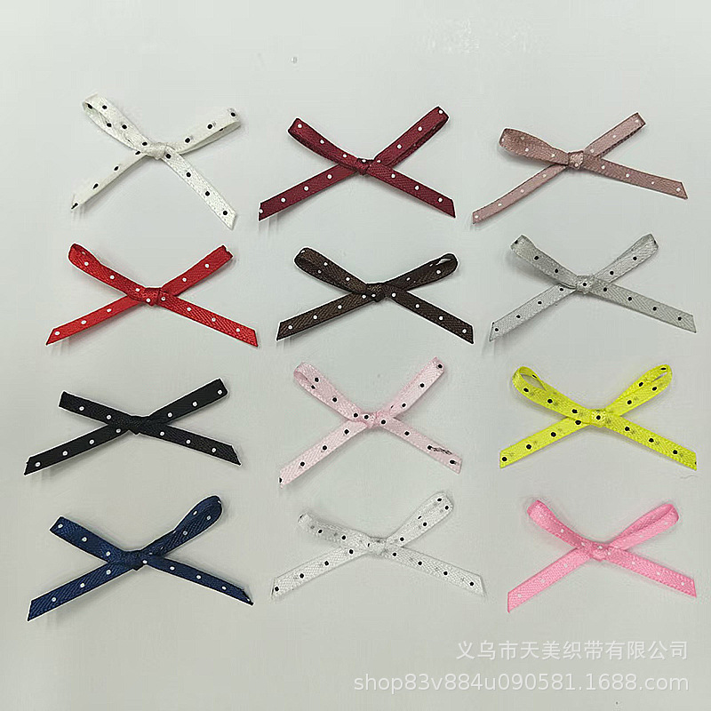 3MM双面圆点涤纶丝带饰品配件服装内衣袜子装饰圆点彩色纺织辅料详情8