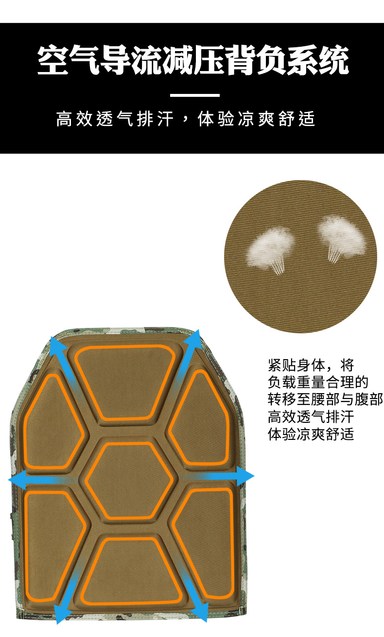 Yitu Cross-border Tactical Vest, outdoor laser quick-release vest, multi-functional field battle wear-resistant and breathable training suit pic 14