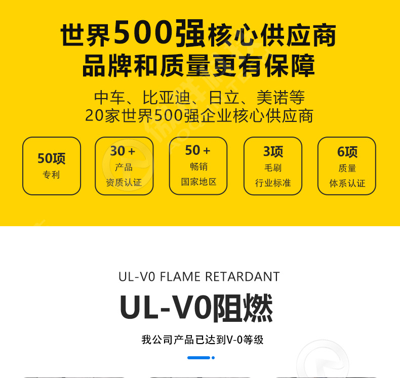 h型f型y型铝合金条刷密封防尘防静电铝合金毛刷条刷厂家详情3