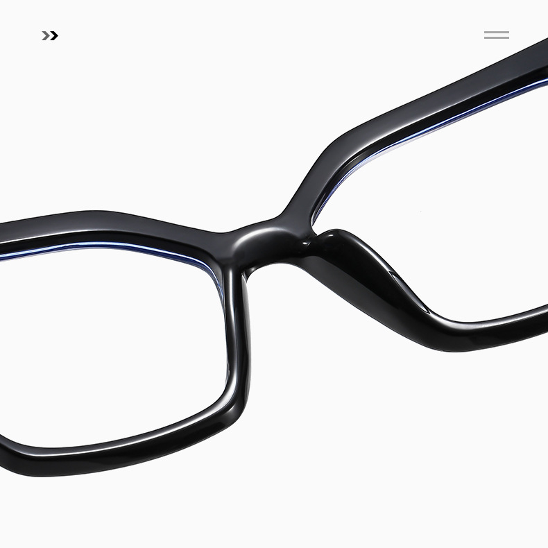 Crossover hot sale verano candy color marco gafas decorativas anti-luz azul protección de ojos gafas Optical wholesale pic 8