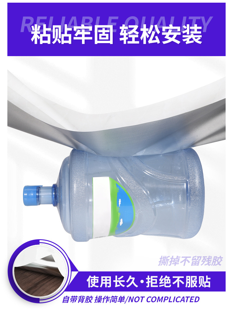 IXPE自粘大理石墙贴墙面破损补洞装饰墙板背胶自粘pet仿瓷砖贴详情9
