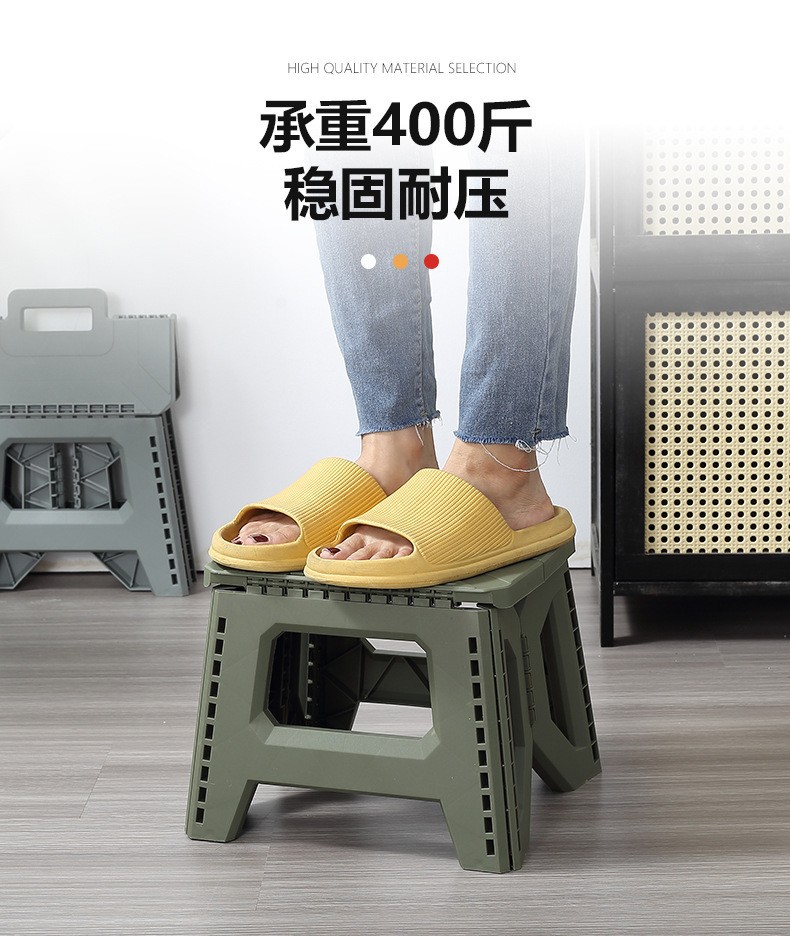 室内外便携式折叠凳子小马扎凳塑料钓鱼凳手提折叠板凳浴室折叠凳详情10