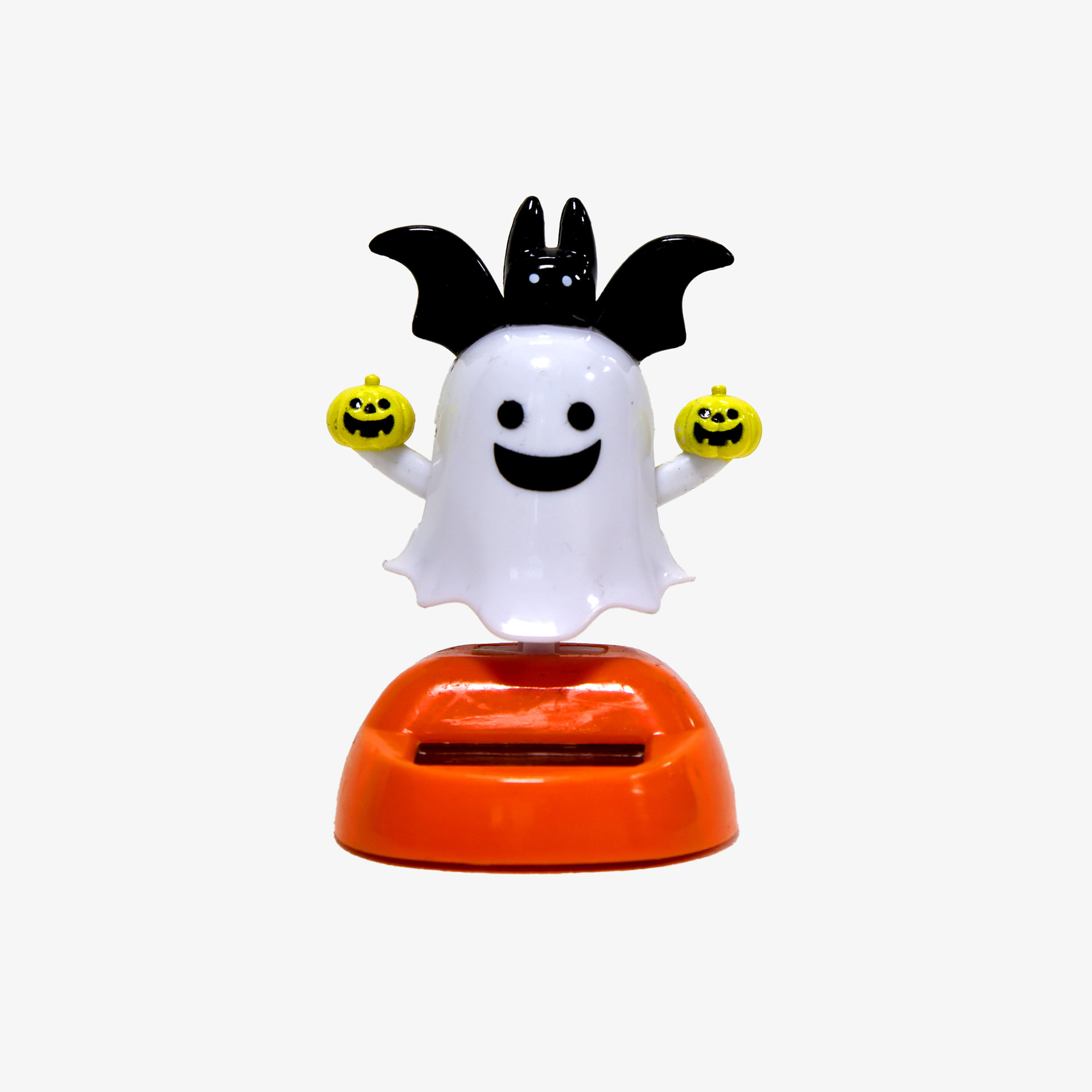 Cross-border best-selling solar-powered Halloween Skeleton Witch Ghost car automatic shaking head car interior ornaments are available for wholesale pic 17