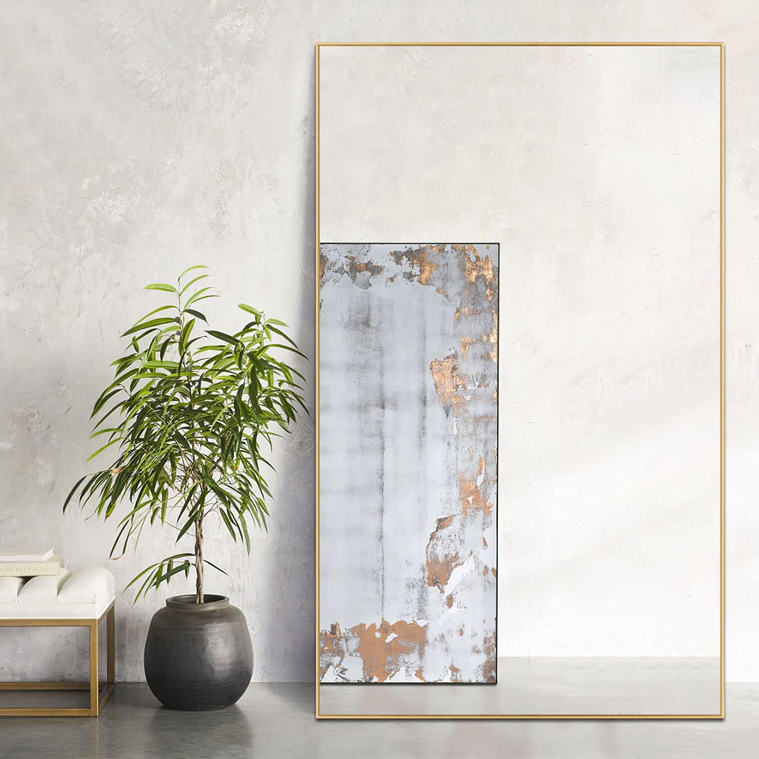 全身镜穿衣落地镜子家用壁挂式女生卧室网红公寓立体挂墙大试衣镜详情2