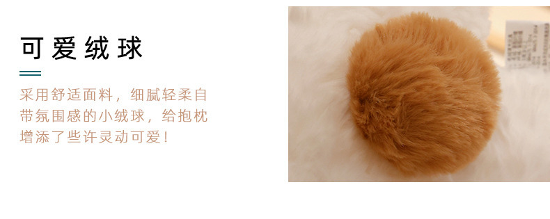 Creative Dudu dog throw pillows, cute puppy plush toys, sofa cushions, soothing dolls, living room decoration gifts pic 5