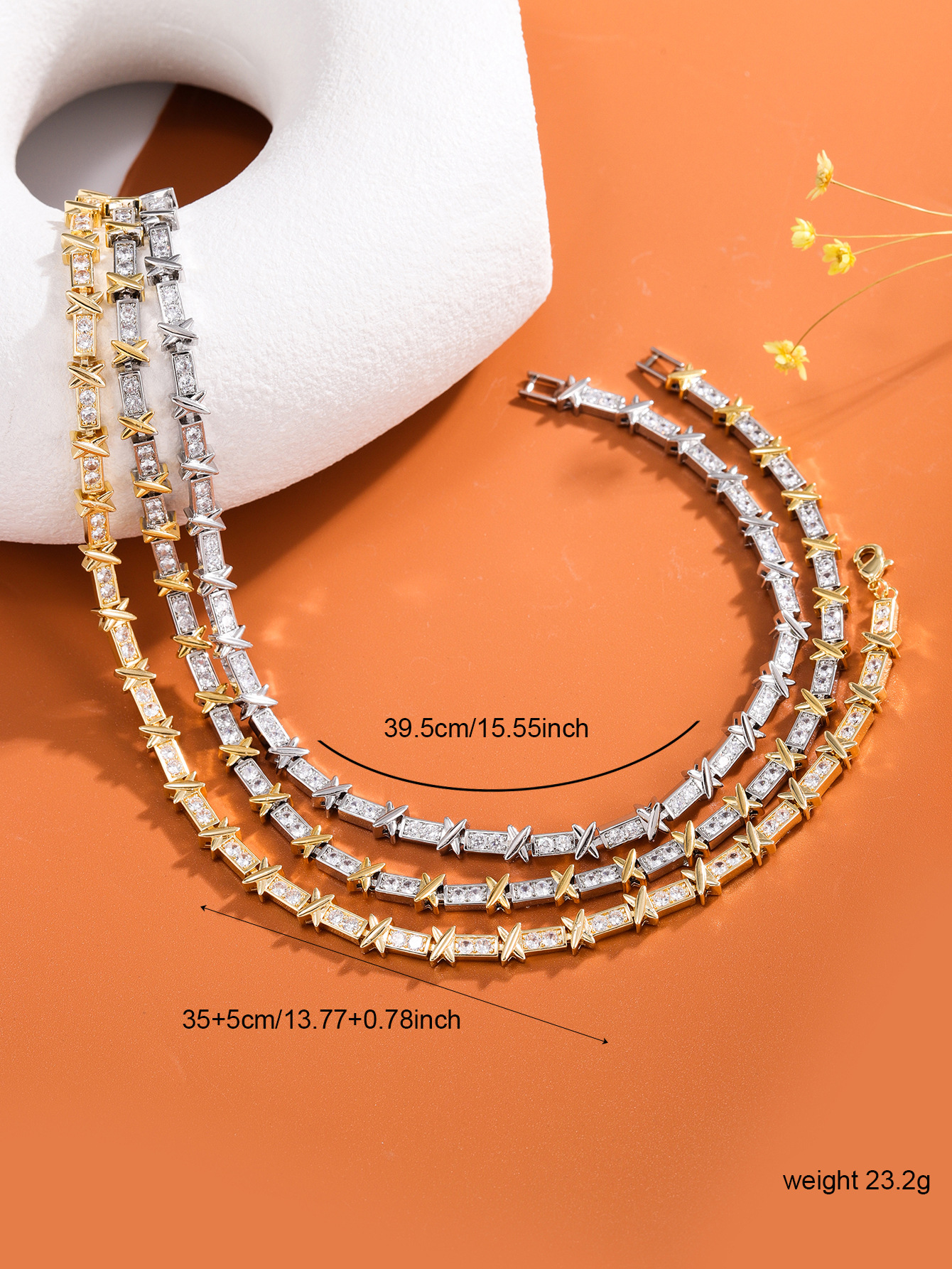 Natural stone pearl silver jewelry necklace, pure silver necklace, fresh and elegant design sense pic 7