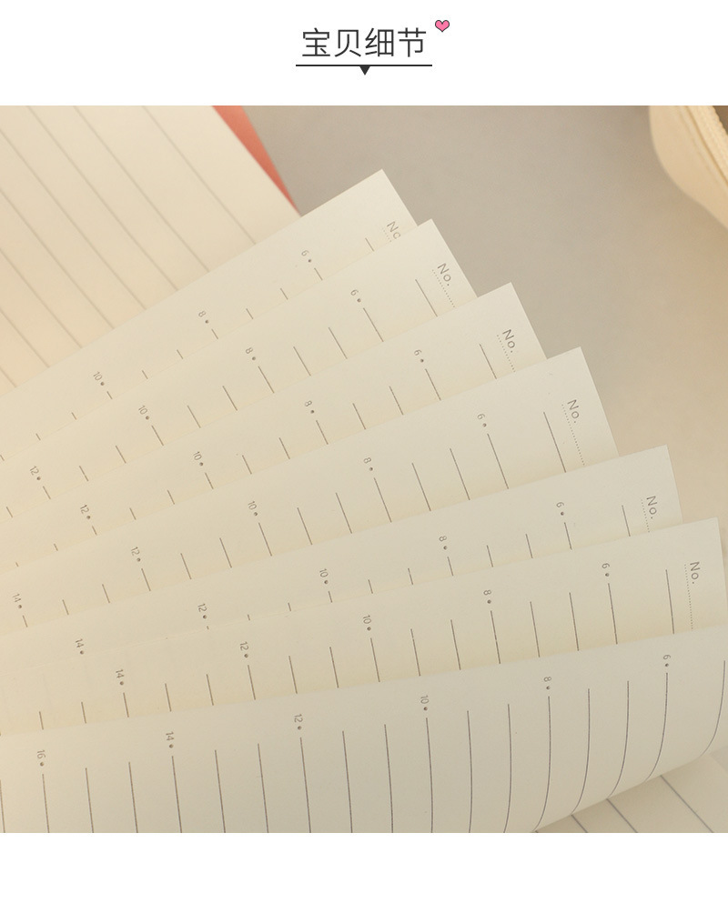 The B5 notebook of the same style as Xiaohongshu, with a high appearance level, thickened and simple horizontal line, is a student notebook and a practical diary pic 13