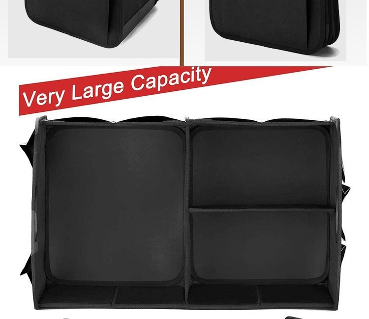 Cross-border consignment car storage box, trunk storage box, Oxford cloth material storage box, large capacity, foldable pic 5