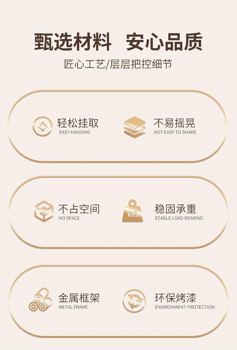 立式挂衣架落地卧室衣帽架多功能简易衣服架入户门鞋架衣架一体杆详情2