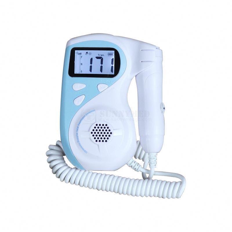 Cross-border exclusive H103 handheld fetal heart rate monitor, home Doppler for pregnant women, heart rate detector pic 7