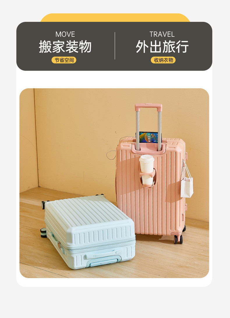 行李箱拉杆箱女2025新款登机小型密码箱旅行结实耐用加厚款箱包详情18