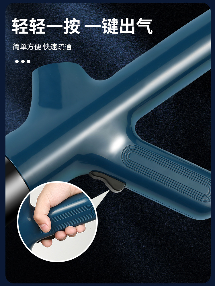 马桶疏通器一炮通下水道神器厕所厨房万能捅管道堵塞不锈钢新款厂详情14