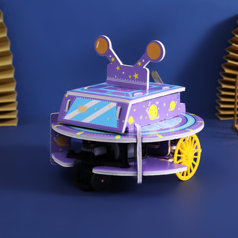 博燃diy科技小制作kt板益智玩具手工拼图小学生STEAM科教实验玩具详情5