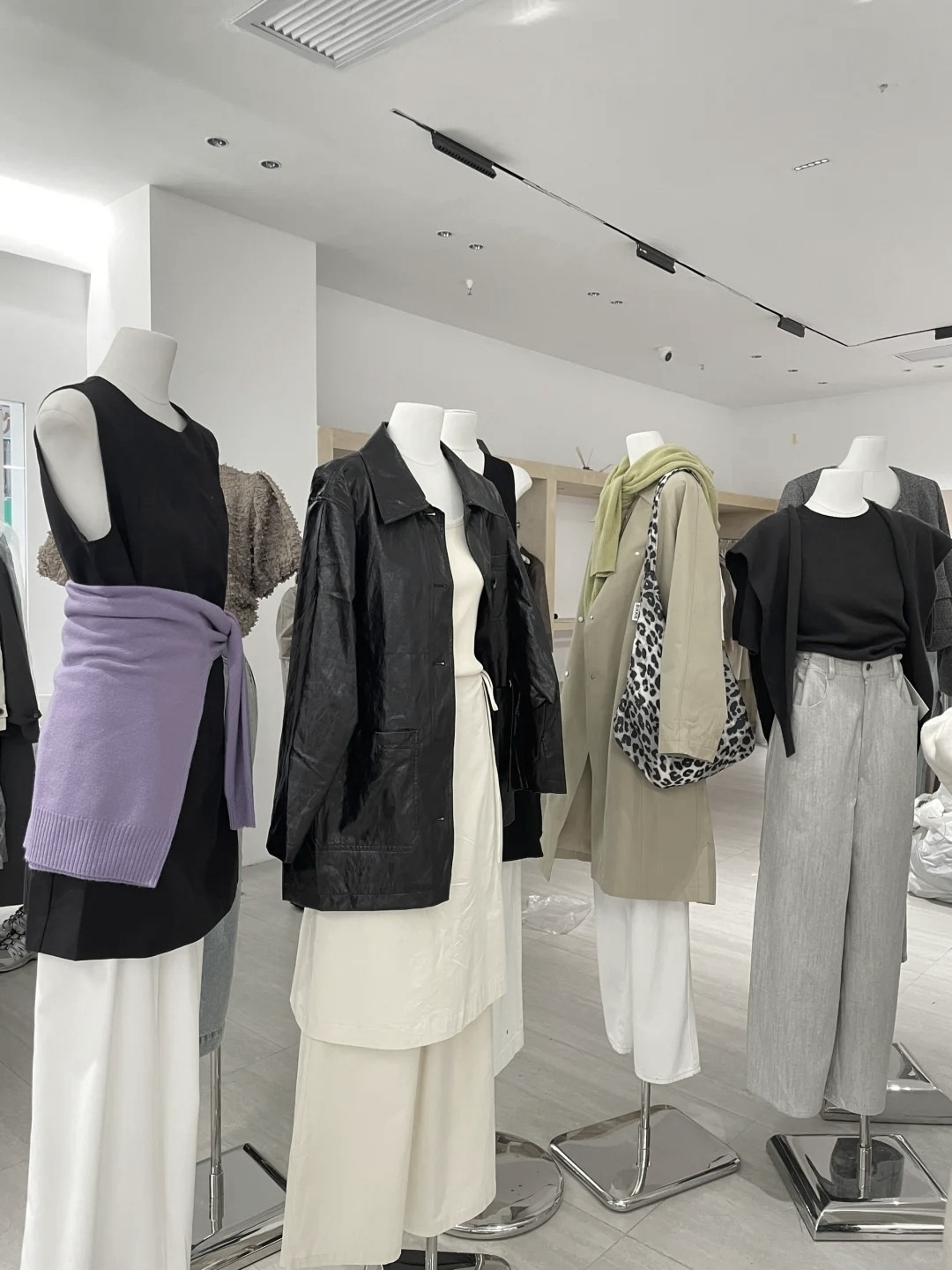 韩版女装模特道具半身扁平胸服装店橱窗陈列假人偶扁身展示架全身详情12