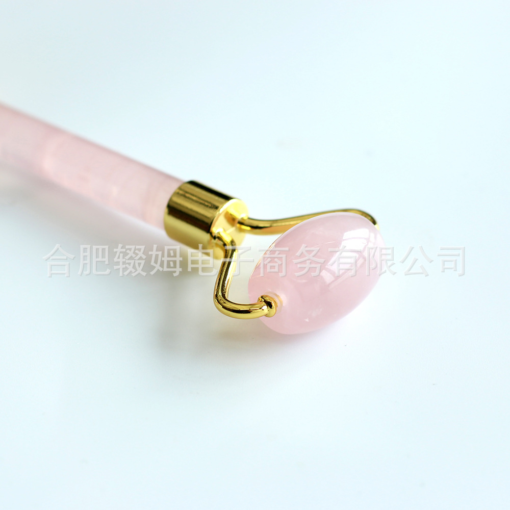工厂直销紫水晶玉石滚轮按摩器专用脸部刮痧按摩美容棒美容院推拿馆用详情21