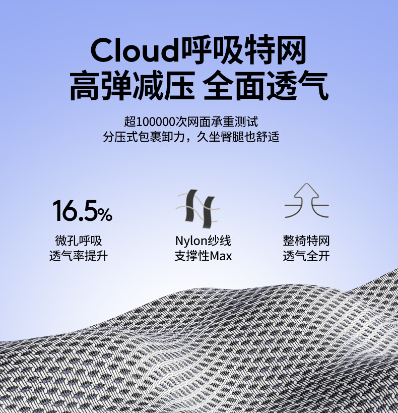 人体工学椅舒适久坐电脑椅家用办公午睡两用座椅宿舍电竞椅子 家装建材 商业办公家具 办公椅 电脑椅详情24
