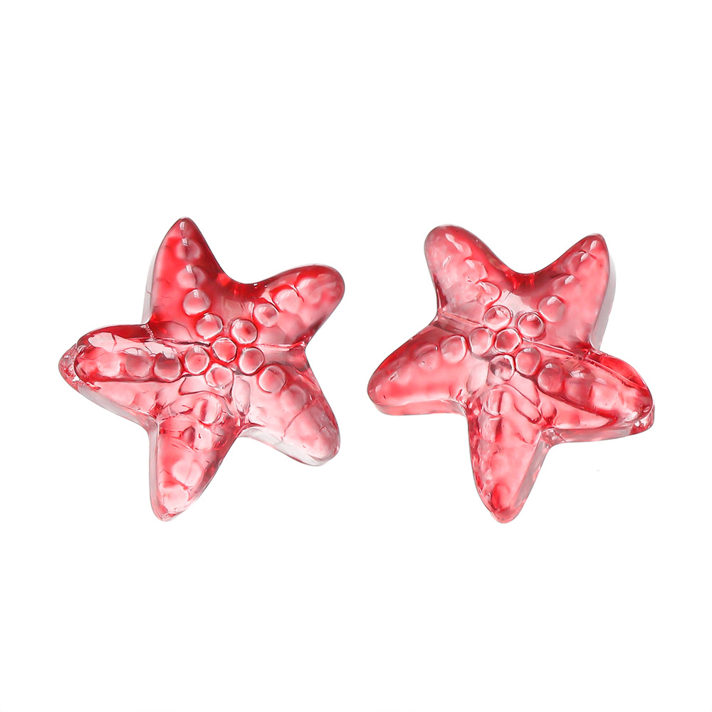 New product: approximately 15mm glass starfish beads, scattered glass bead holes, 1mm handcrafted diy bracelet, necklace and accessory pic 10