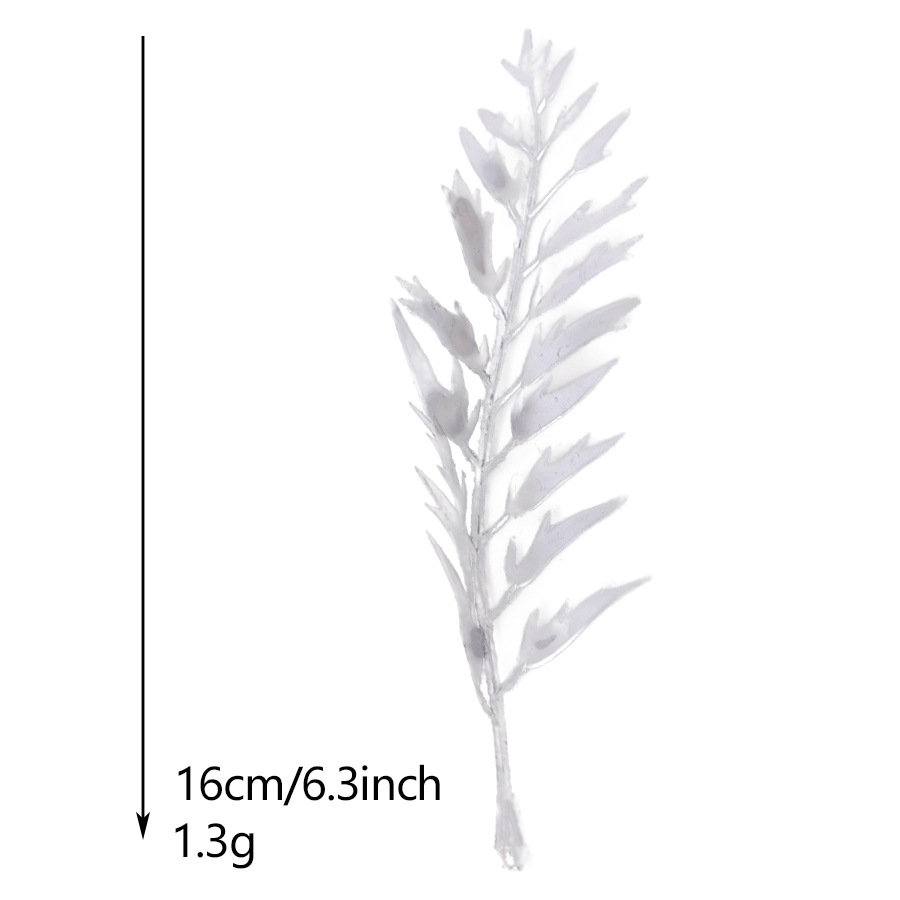 复古植物配件仿真金色叶子手工插花配件节日装饰仿真花跨境代发详情35