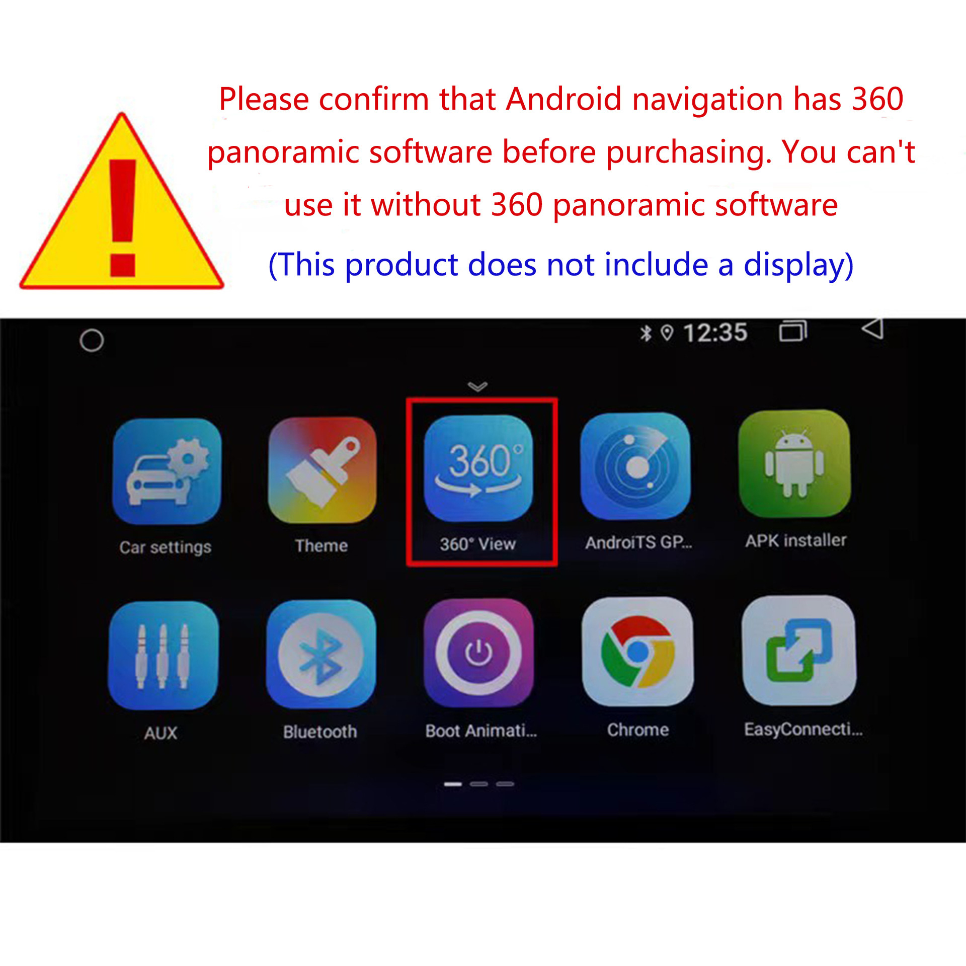 3D 360度全景行车记录仪3D摄像头套件高清夜视鱼眼广角1080P/720P详情6