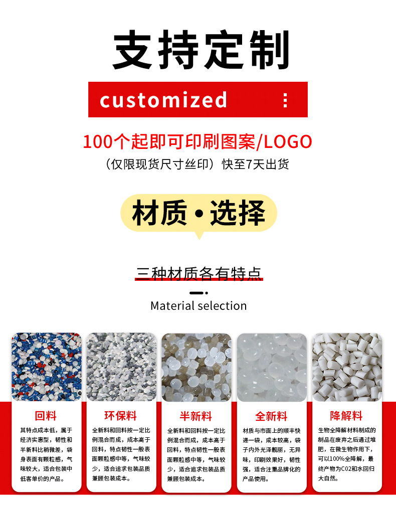 White packaging bags, waterproof express bags, logistics express packaging bags, factory wholesale, brand new material thickened express bags pic 15