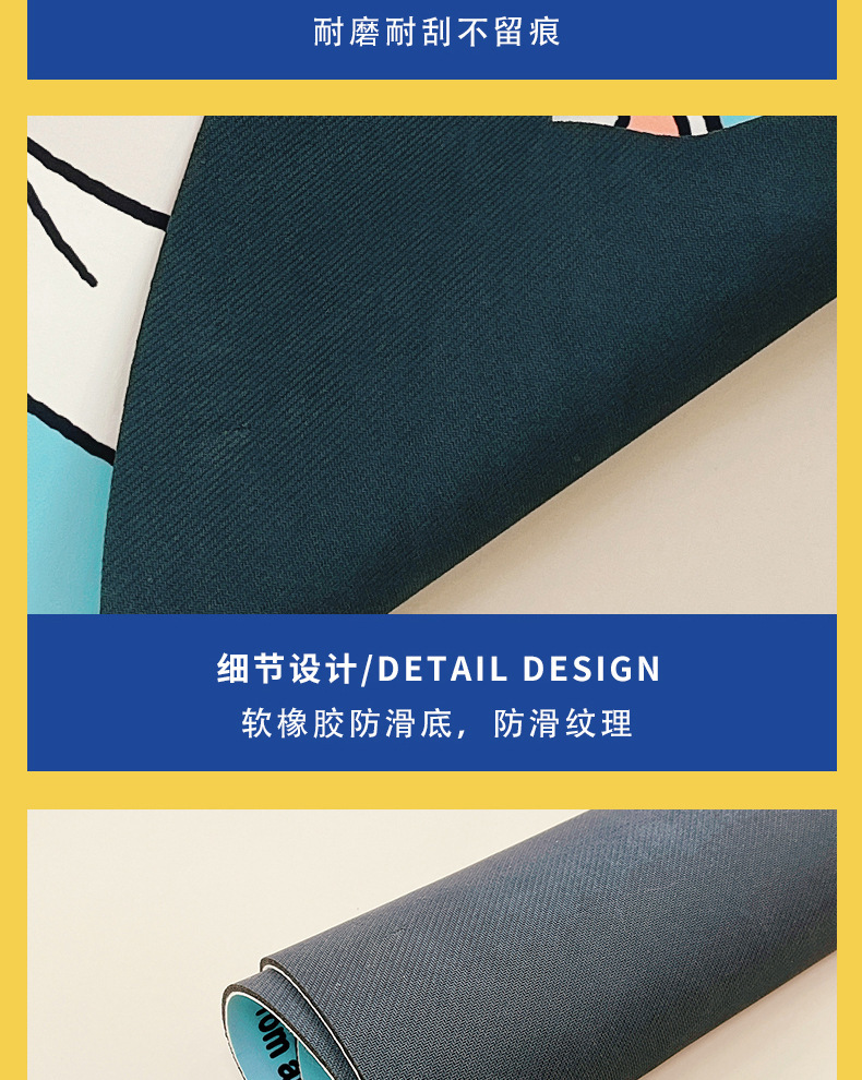 AFGH正版猫和老鼠联名斯派克和泰克水面探脑吸水地垫硅藻泥软垫详情10