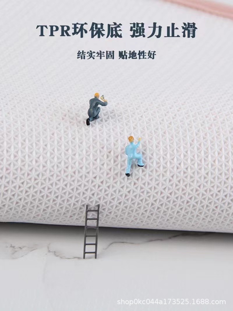 新款跨境防滑超纤厨房地垫浴室防滑垫吸水垫爬爬垫地毯沙发垫批发详情2
