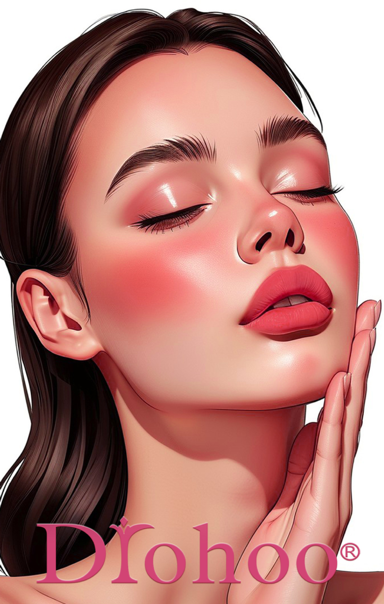 DROHOO跨境哑光雾面滋润长效持久口红外贸彩妆工厂代加工详情9