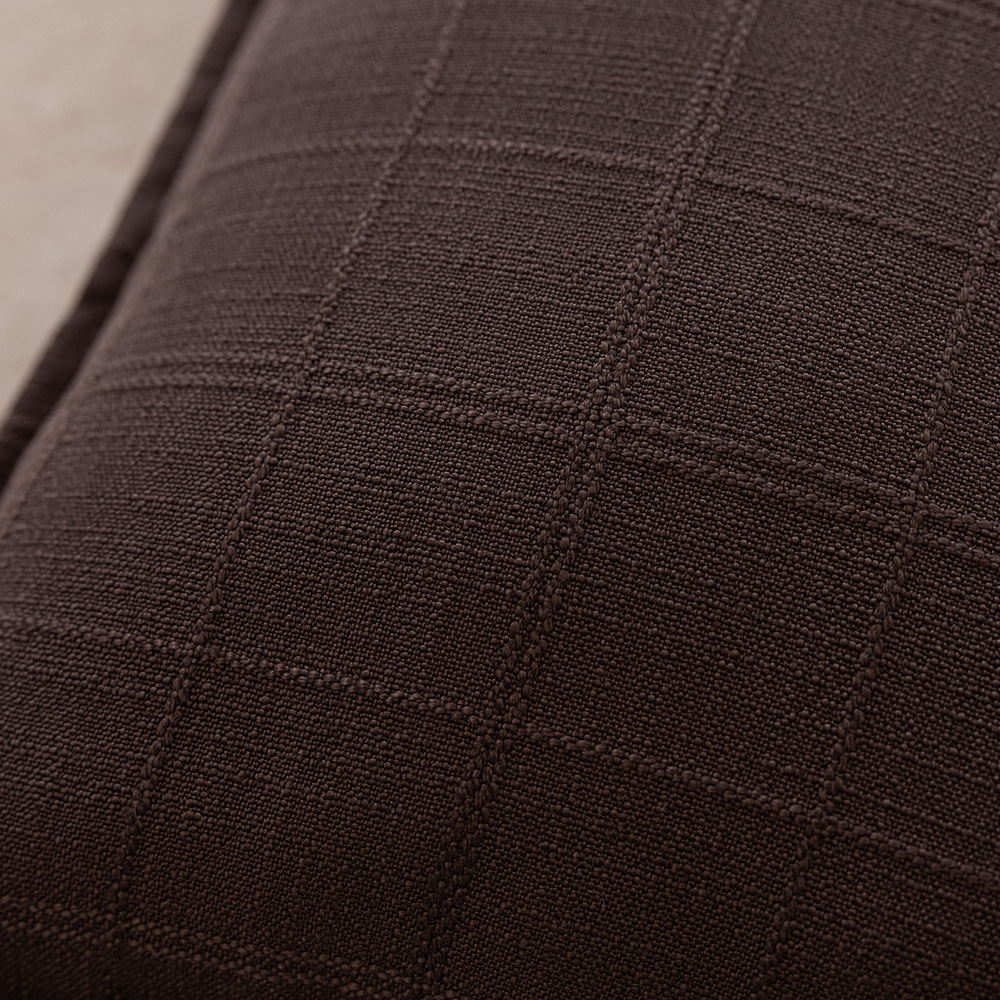 Cross-border minimalist style autumn and winter solid color polyester double-sided jacquard checkered home cushion Headboard sofa pillowcase pic 29