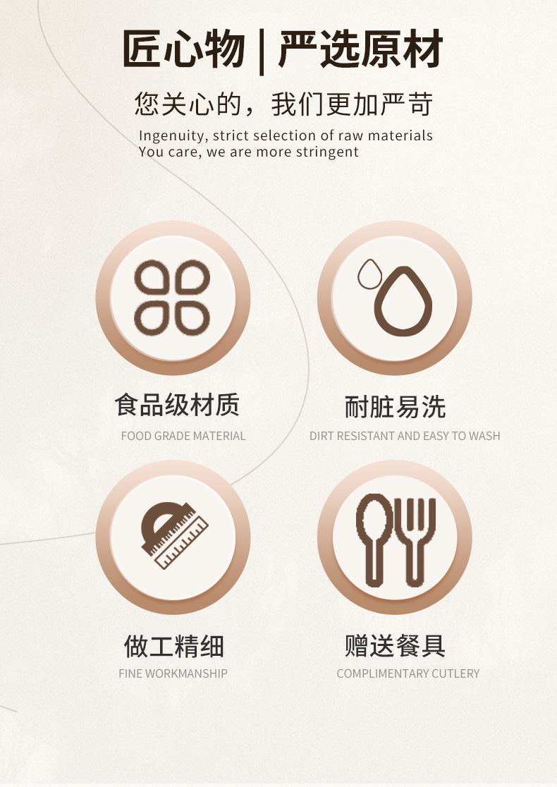 卡通汉堡不锈钢保温饭盒 可微波炉加热保鲜饭盒 多层便携密封餐盒详情15