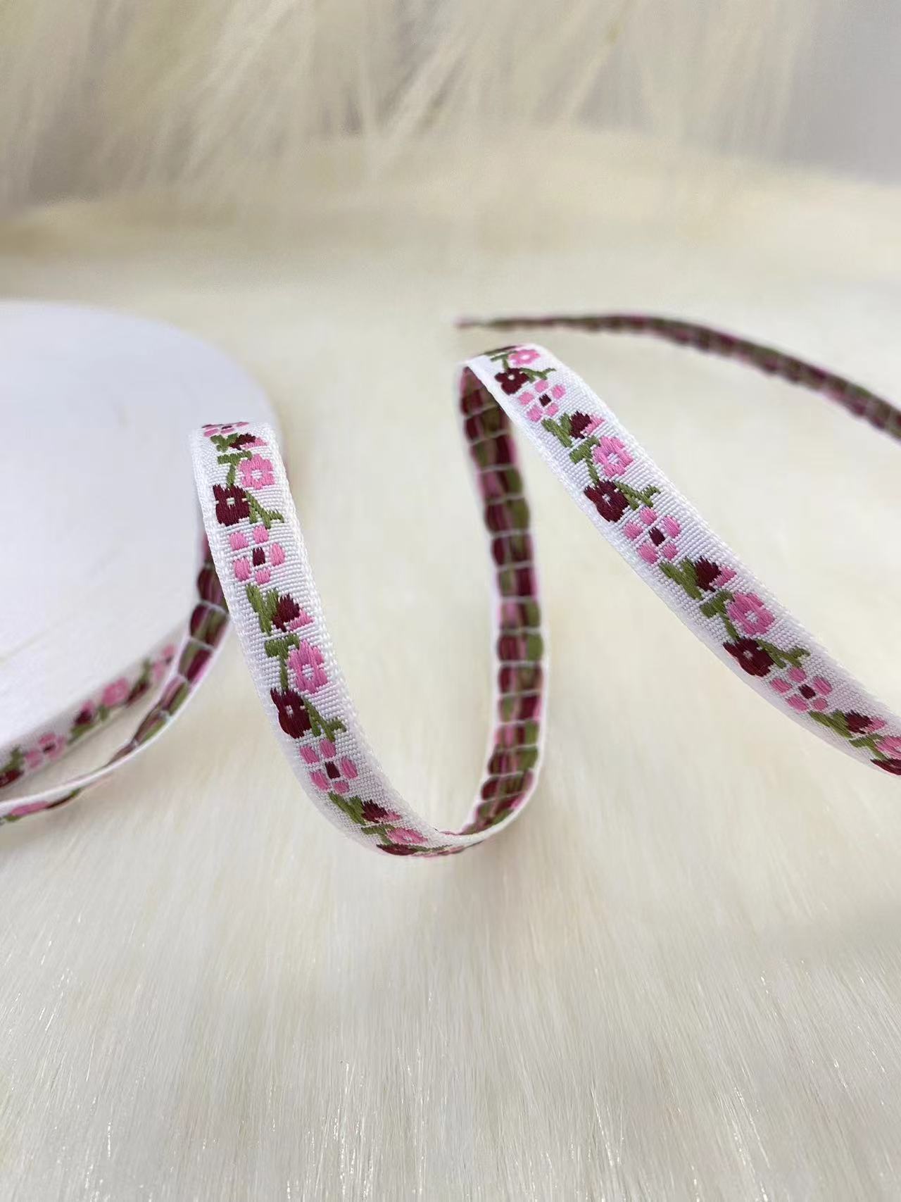 多种款式现货民族风提花刺绣织带新春发饰头饰辅料批发厂家直供详情14