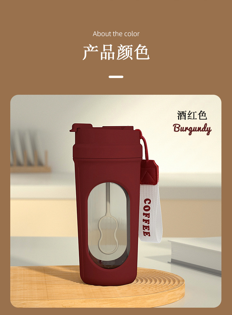 自动搅拌杯一键搅拌咖啡奶粉摇摇杯食品级材质健身水杯便携智能详情13