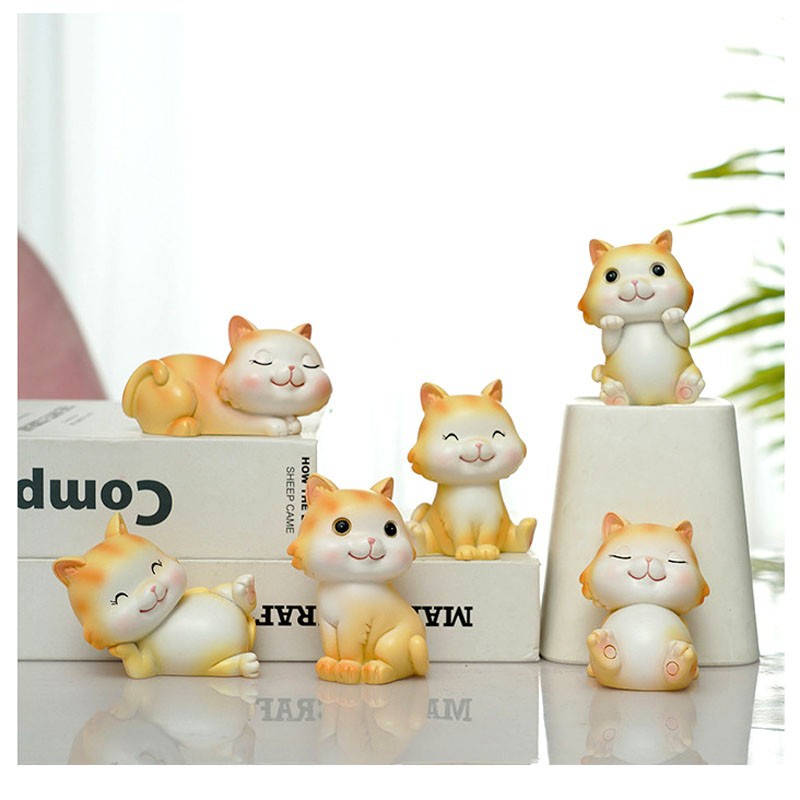 Three-dimensional popular little cat silicone mold fondant mousse chocolate DIY candle resin resin cake ornament pic 4