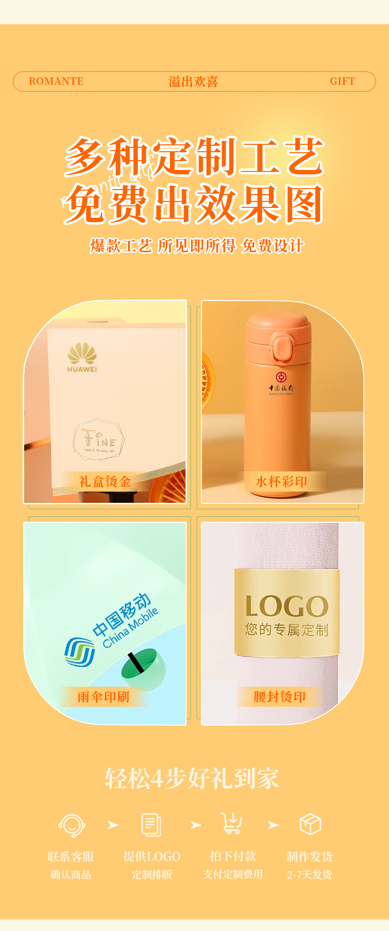 开业礼品实用送客户员工福利创意商务伴手礼加印LOGO活动周年庆礼详情5