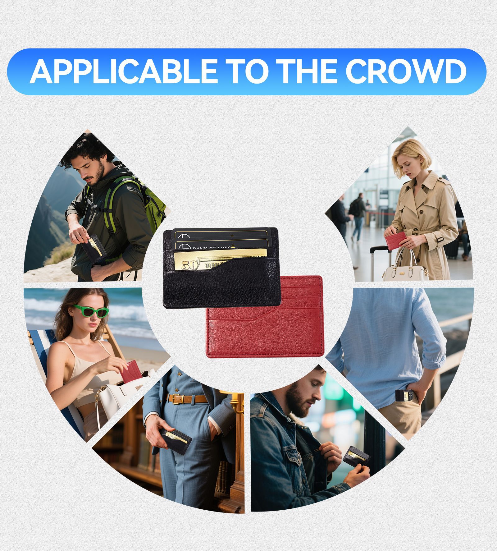 佰缔皮具跨境现货卡包大容量多卡位银行卡包男女同款头层牛皮卡套详情11