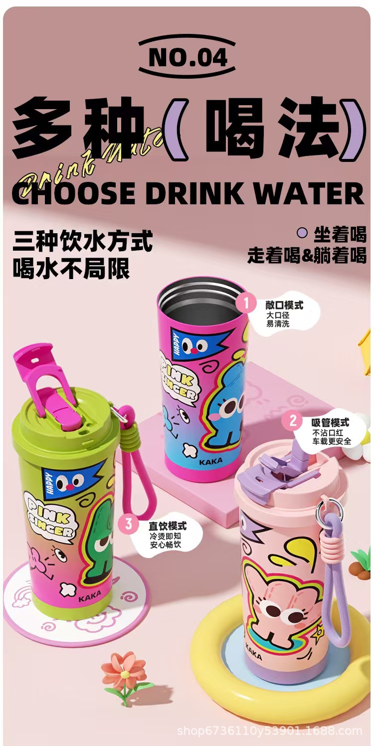 316 stainless steel coffee cup, with a unique design sense and high aesthetic standards, is a thermos cup for both men and women pic 6