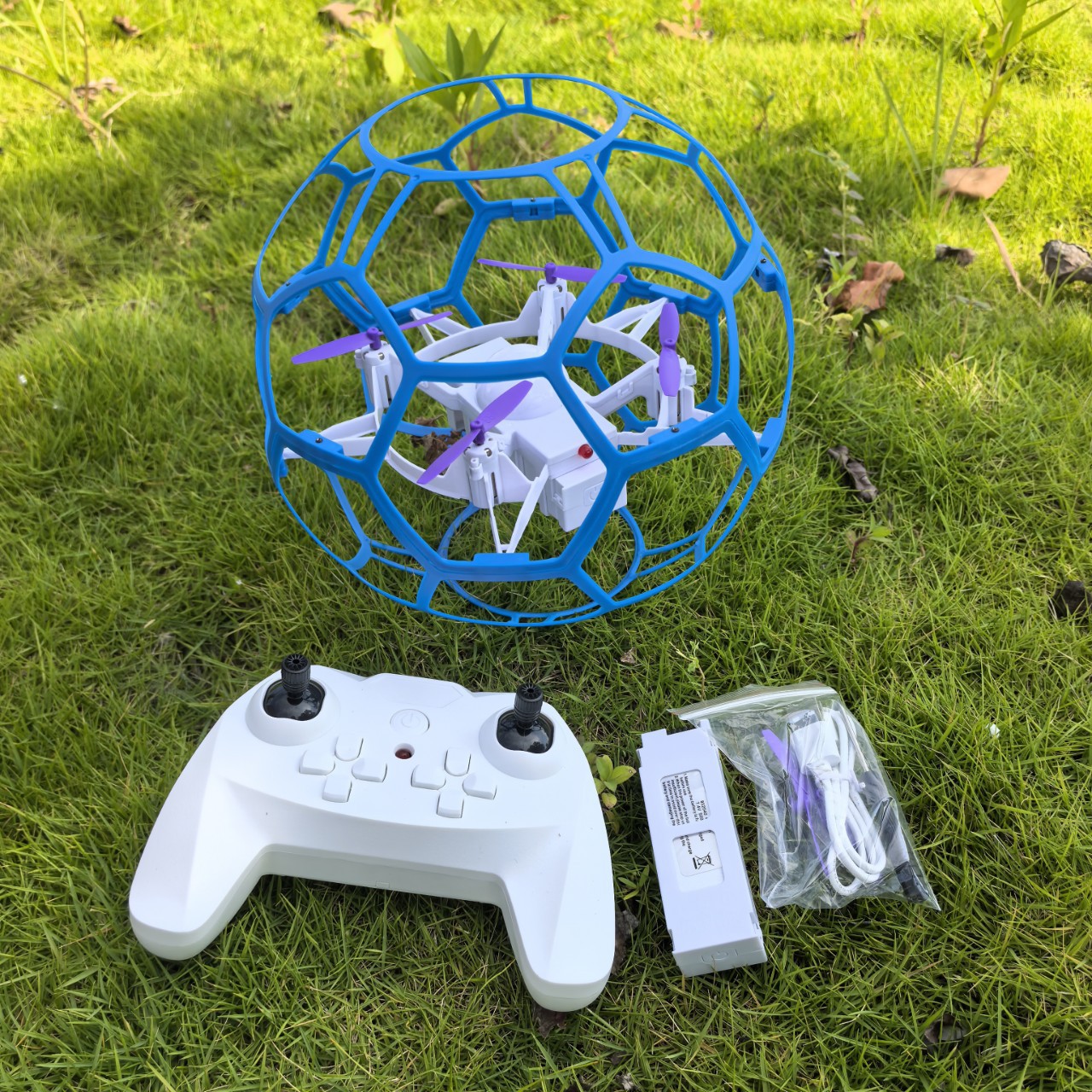 足球无人机球形遥控飞机小学生青少年竞技训练器材飞北赛飞行器详情3