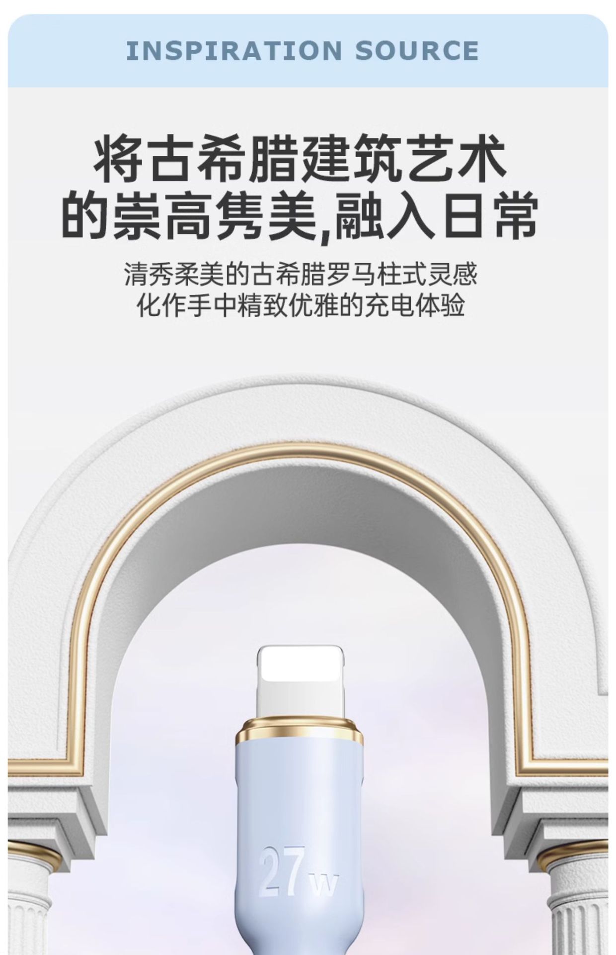 适用苹果27w快充PD闪充14数据线iphone13充电线x xs车载12 11 xr详情3