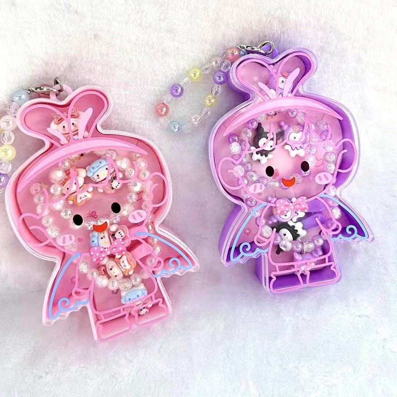 儿童首饰套装儿童发圈手链发夹套装儿童首饰礼盒动物包包儿童饰品详情27