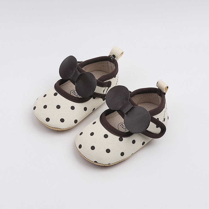 春季新款一岁女宝宝公主鞋软底6-12月婴儿透气舒适婴幼儿学步鞋详情6