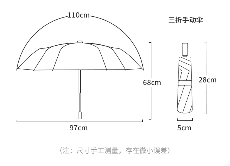 全自动卡通雨伞女可爱晴雨两用太阳伞防晒防紫外线遮阳伞定制logo详情33