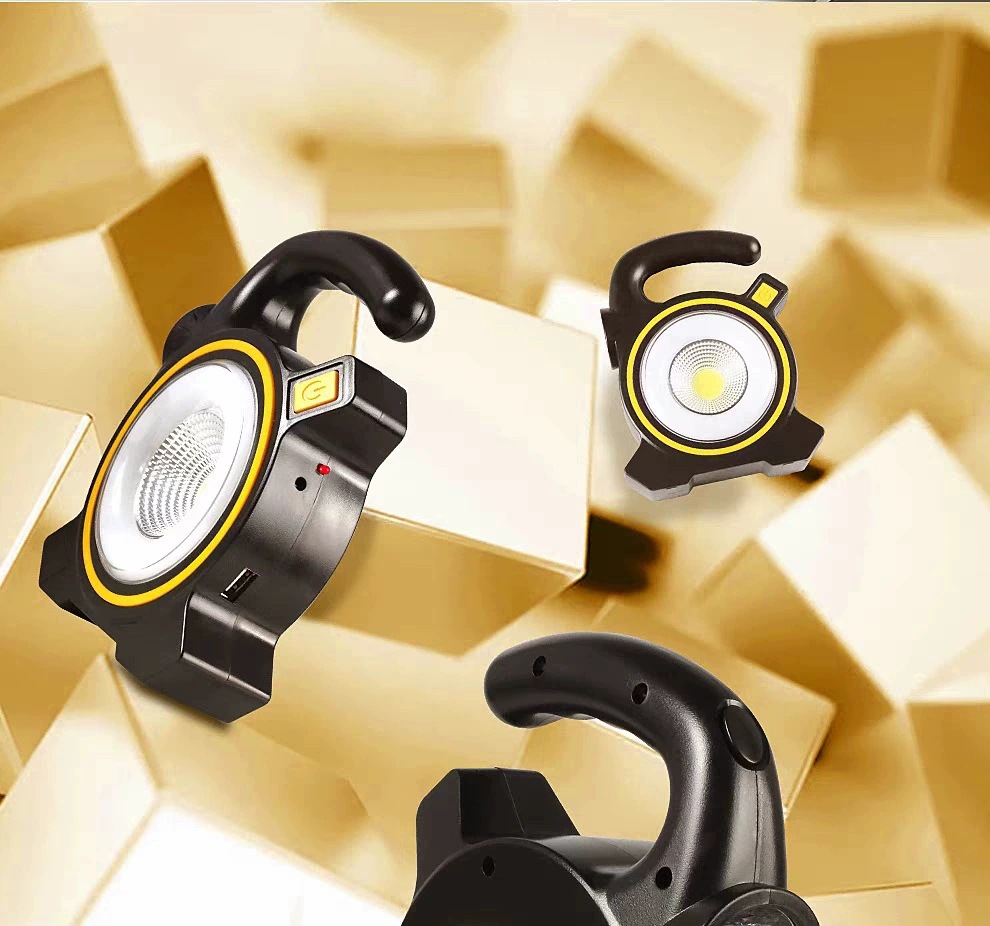 Wholesale of cross-border solar outdoor portable camping lights, portable USB charging maintenance horse lights, and emergency long-range flashlights pic 11