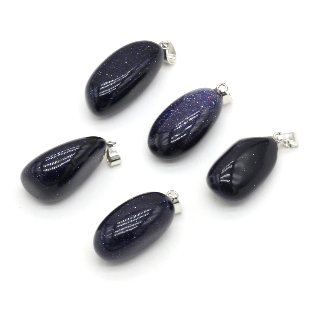 Cross-border exquisite natural stone irregularly shaped pendants, DIY jewelry accessories, handcrafted earrings and necklaces, wholesale and production pic 8